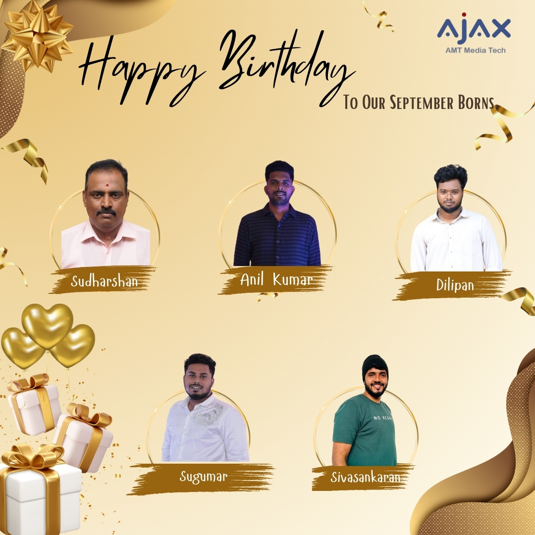 AMTMediaTech's tweet photo. Wishing all our September-born employees a month filled with joy, success, and happiness. 🎉 We hope your special year brings all the celebration and recognition you deserve. Here's to a fantastic year ahead!

#amt #amtmediatech #happybirthday #septemberbirthdays https://t.co/ouaTYmENxM