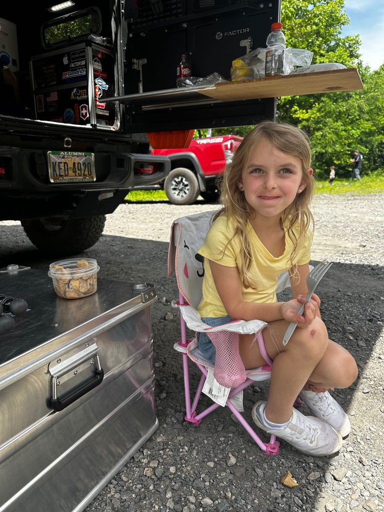happy Camper making lunch using the <a href="/zarges/">Torsten Zarges</a>.usa case for her table
Adventures are made possible with the great support from: ⁠
@ashevillevehicleoutfitters⁠
<a href="/ok4wd/">OK4WD</a> 
@alucab_usa⁠
@gp_factor⁠
<a href="/zarges/">Torsten Zarges</a>.usa 
@bubbarope_ 
#explore #bfgko2 #gladiator #overlandbound #overland #alucab