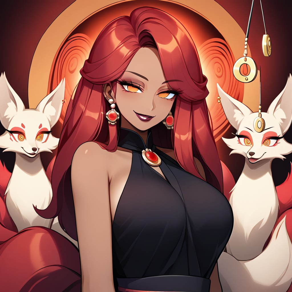 lovingfox69's tweet photo. Tell me do i look good ss a villainess reader?
Do you want me to corrupt you and turn you into my pet. Well Come closer so my sweet foxes can have fun with you~
#openrp #hypnosisrp #LewdRP #possessionrp https://t.co/lN2taO5n25