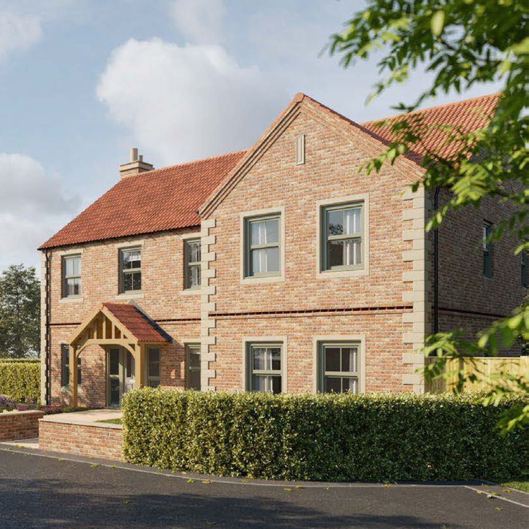 Great progress on Castle View Court, an exclusive boutique development of 6 individually crafted luxury houses for <a href="/WharfedaleHomes/">Wharfedale Homes</a> in Sheriff Hutton, near #York

For more info on the development here: buff.ly/3MUn80J

#WatsonBatty #FutureBuilt #TimberFrame #NewBuild