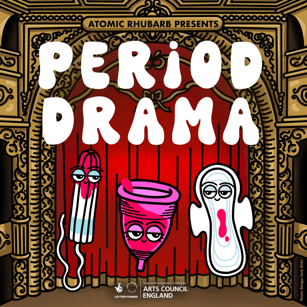 PERIOD DRAMA 🩸

Touring to secondary schools in the South West of England this October - December!

#PERIODDRAMA #PeriodPositivity #SexEducation #TheatreForYoungAudiences #TheatreInEducation #DevisedTheatre #FringeTheatre 

<a href="/ace_national/">Arts Council England</a>