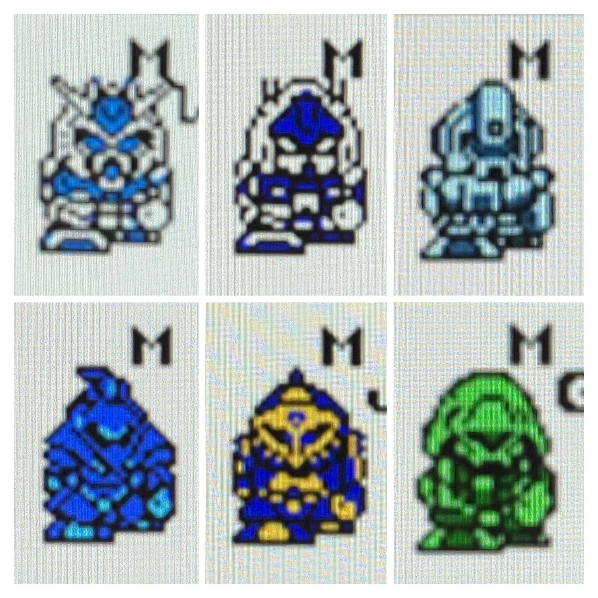 omoide4's tweet image. ファミコンソフト「SDガンダムワールドガチャポン戦士2カプセル戦記」カラーのBB戦士逆襲のシャアセットが出来上がりました。1P側の青軍で塗ってます。思い出のゲームなのでいつか再現したい思ってました。各MSはツリーへ。 #ガンプラ #SDガンダム