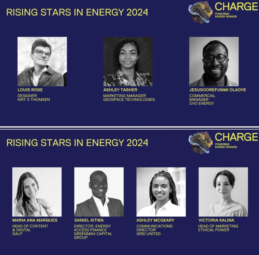 RISING STAR x ONE OF OURS 🌟 
We are more than just a little proud that our designer Louis Rose is among the 2024 Rising Stars in Energy at the CHARGE Awards: lnkd.in/dxZ8RJqc.

🎫 BOOK YOUR TICKET TODAY: lnkd.in/dEp9nBVT