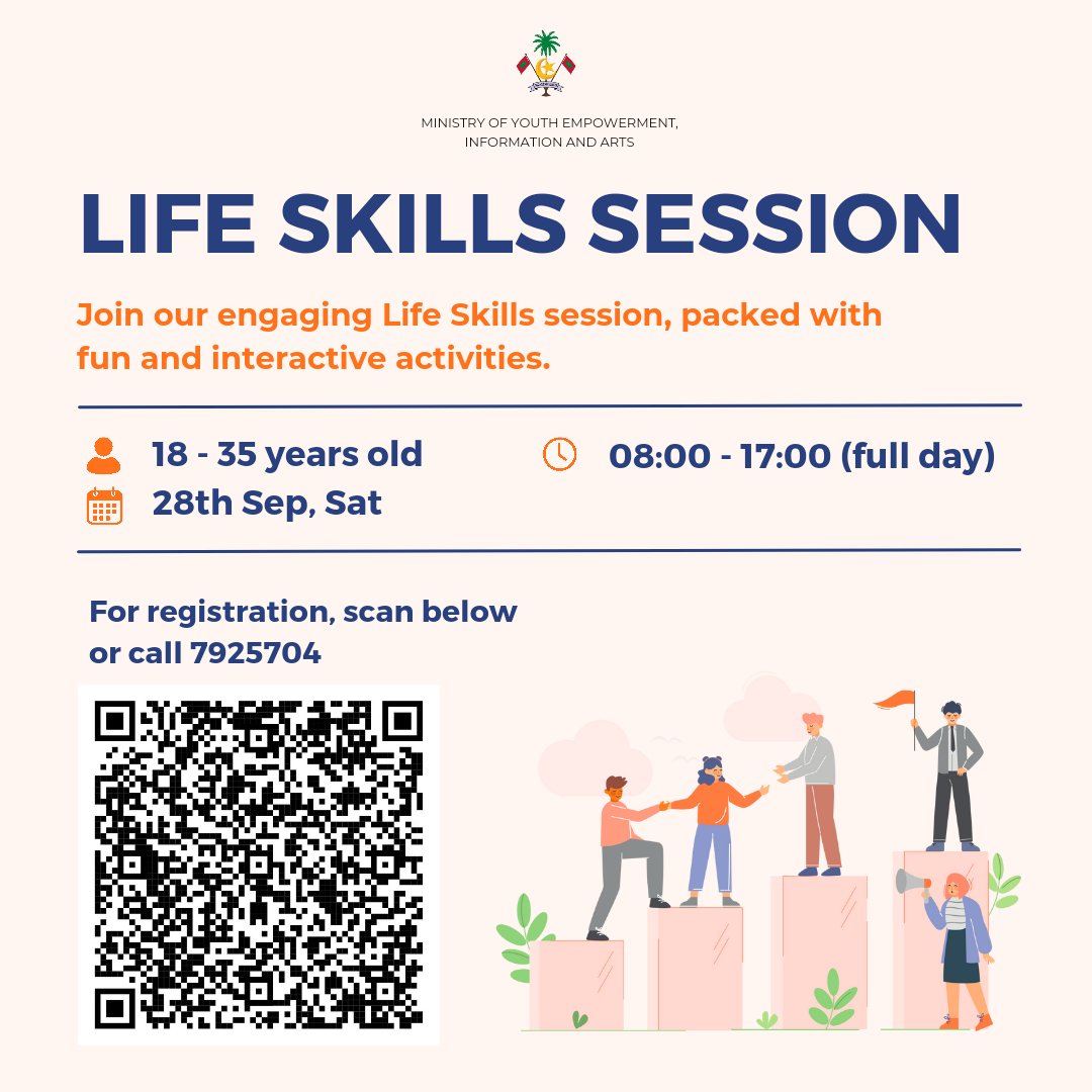 Join our Life Skills session, packed with fun and interactive activities.

Apply now: forms.gle/JNkec5P18RBrbC…
