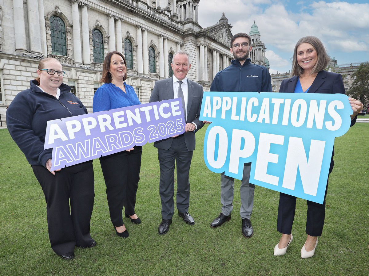 Economy NI (@economy_ni) on Twitter photo Economy Minister <a href="/conormurphysf/">Conor Murphy</a> today launched the 2025 Northern Ireland Apprenticeship Awards
#NIAA2025
➡️Read more:
economy-ni.gov.uk/news/murphy-la… Economy Minister <a href="/conormurphysf/">Conor Murphy</a> today launched the 2025 Northern Ireland Apprenticeship Awards
#NIAA2025
➡️Read more:
economy-ni.gov.uk/news/murphy-la…