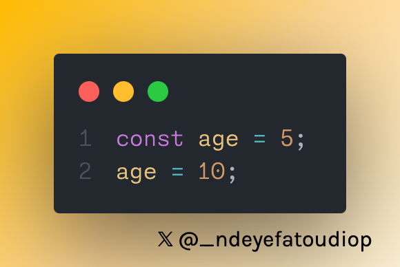 _ndeyefatoudiop's tweet image. What is wrong with this #javascript code?