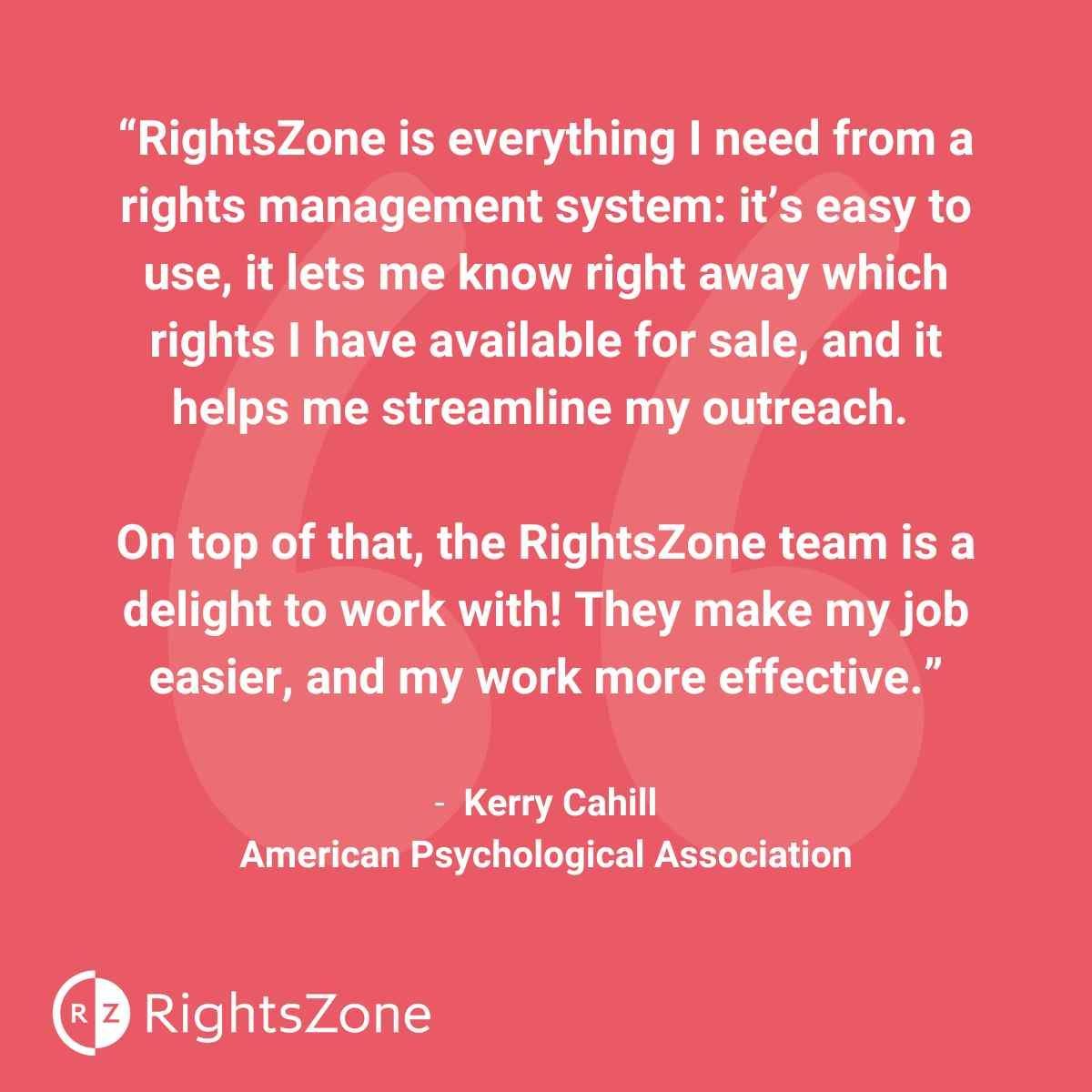 Making your job easier is at the heart of everything we do...

Let's explore how we can help you - get in touch today.

#testimonial #rightsprofessionals #intherightszone