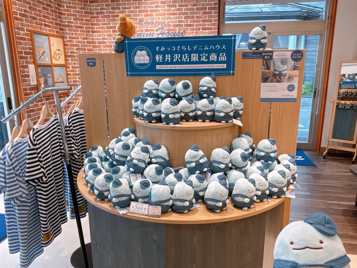 念願のデニムハウス！！ 店内も店外も可愛すぎです🤦‍♀️ #軽井沢