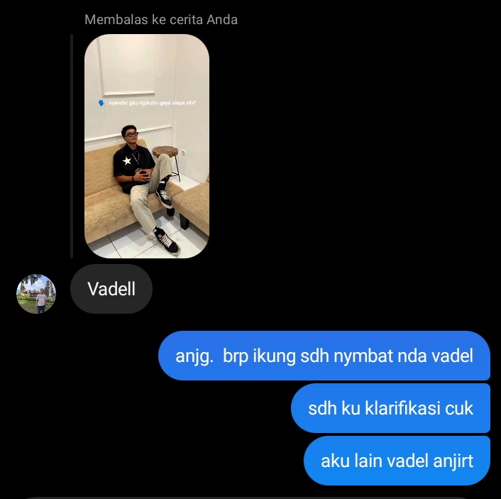 Ndy_faa's tweet photo. Bepuluh2 mnymbat, AKU LAIN VADEL TOLL !!
jauh bnr beda muha nya lwn aku anjirt https://t.co/j1I3edOlsZ
