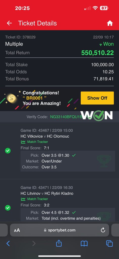 BR (@brayforex) on Twitter photo ⚽️20 Odds Won✅
⚽️11 Odds Won✅
🏒10 Odds Won✅
🏀11 Odds Won✅
Over 5 Million naira won yesterday ✅
Join telegram here and win with us 👉 t.me/Brgames000
Thank you for your support <a href="/SteadyWin01/">SteadyWin</a> <a href="/Ekitipikin/">Mayor Of Ekiti</a> <a href="/bossolamilekan1/">Bossolamilekan</a> <a href="/TalentedFBG/">Talented🏀🏀 🇳🇬🇿🇦</a> <a href="/kinggraytips/">King Gray👑</a> ⚽️20 Odds Won✅
⚽️11 Odds Won✅
🏒10 Odds Won✅
🏀11 Odds Won✅
Over 5 Million naira won yesterday ✅
Join telegram here and win with us 👉 t.me/Brgames000
Thank you for your support <a href="/SteadyWin01/">SteadyWin</a> <a href="/Ekitipikin/">Mayor Of Ekiti</a> <a href="/bossolamilekan1/">Bossolamilekan</a> <a href="/TalentedFBG/">Talented🏀🏀 🇳🇬🇿🇦</a> <a href="/kinggraytips/">King Gray👑</a>