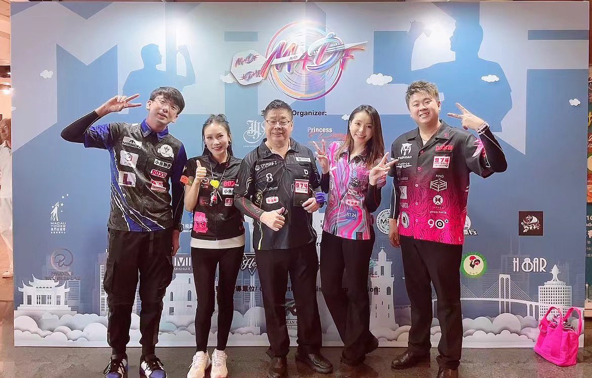 ThePandaman180's tweet photo. 2024 Macau Asia Darts Festival

Day1 Cricket Single Level A Best16
Day2 01 Single Level A Best8
Day3 Grand Master Best8

💪🐼🤜

Thank you to my sponsors
#MissionDarts
#北京974飞镖俱乐部
#成都小鱼制香
#BOXIIStudio
#Lstyle
#北京WanClub射箭俱乐部 https://t.co/dxMoUuBFpO