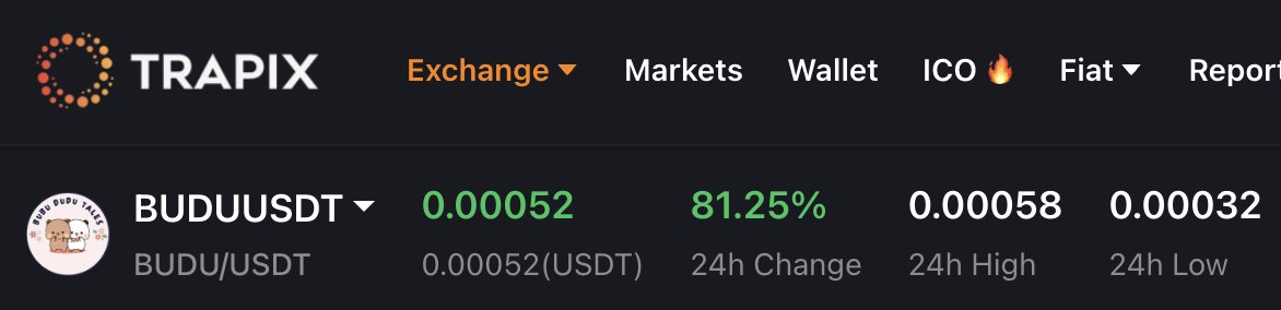 🚀 Exciting News for BuBuDuDu Fans! 🚀

We’re thrilled to announce that $BuDu is officially listed on <a href="/TrapixExchange/">Trapix Exchange</a>  🌟 This is your first chance to grab early tokens before the upcoming listings with Solana DEX  &amp; SGX Exchange 
#100xAsset