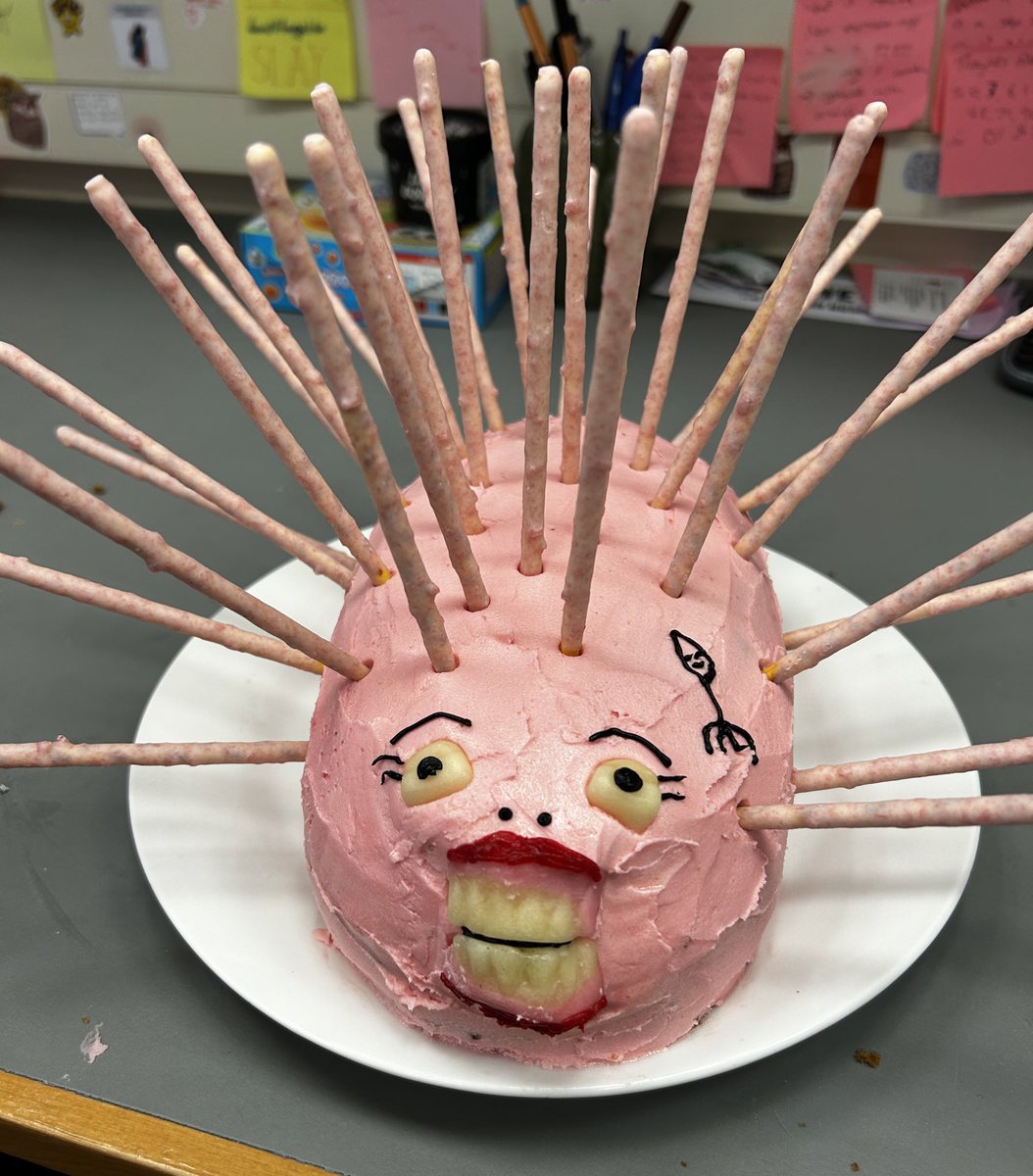 k8_harding's tweet photo. Finally at #BMH2024! Couldn’t help but expose twitter to the creation @ShaharnC and I made for #Serratia day earlier this month for the BMH2024 baking competition 💕💗💖🌸🐷🎀 May the best baked item win (although ours is pretty slay ✨) @bmh2024Melb https://t.co/9x7zyvJwxL