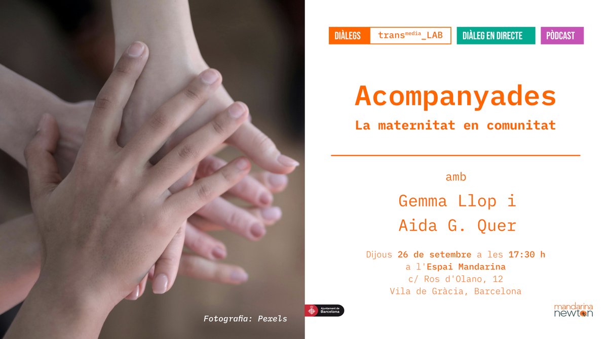 mandarinanewton's tweet photo. ❓Quins són els #beneficis de l'#acompanyament de la mare durant el part? La literatura indica que hi pot haver una reducció de la taxa de #parts instrumentalitzats o #cesàries.

En parlarem més al pròxim #pòdcast. Vine de públic!
https://t.co/2dRLA37MLS https://t.co/Ajypkybs5L
