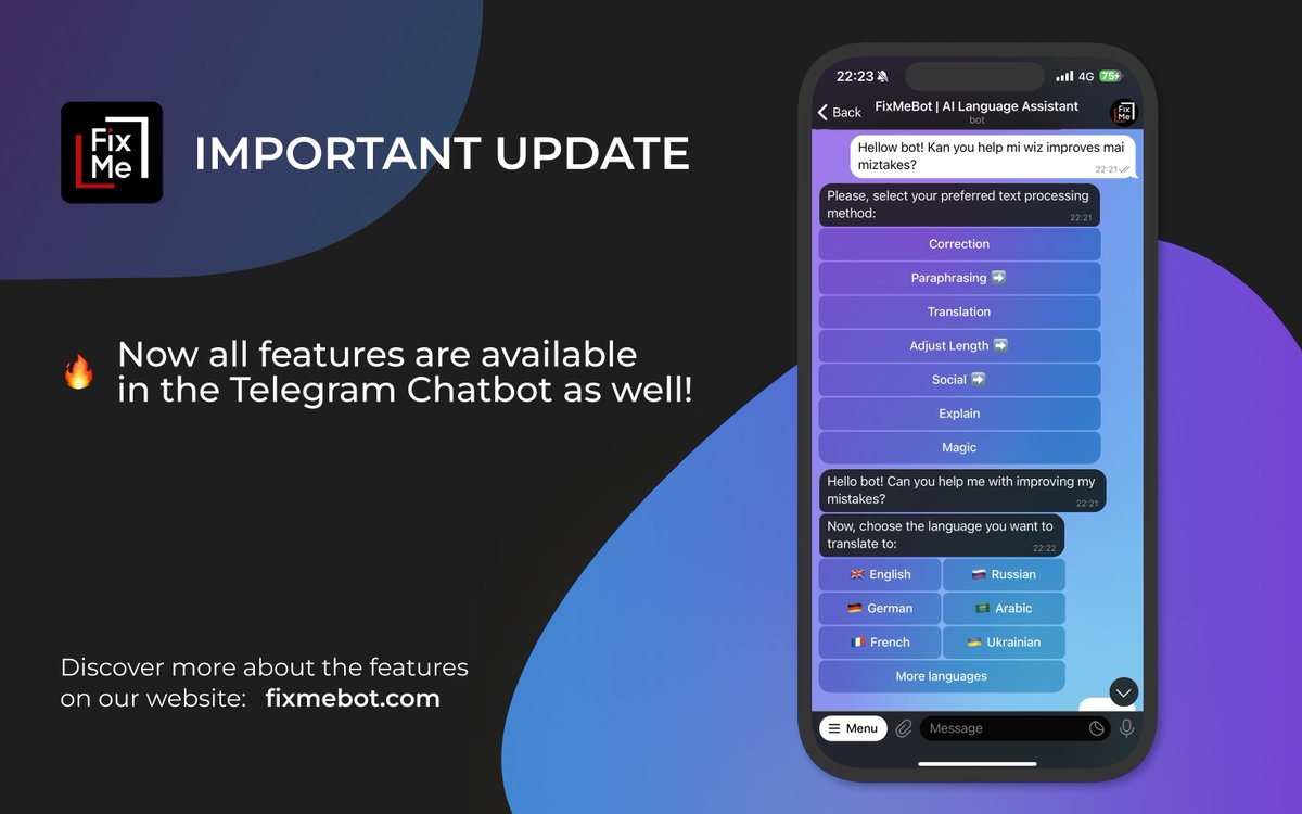 FixMeBot tweet media
