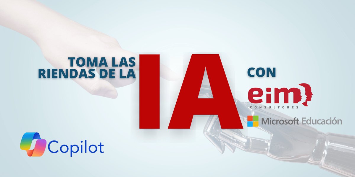 EIMConsultores's tweet photo. 💡 ¡Transforma tu centro educativo con la IA de @Microsoft! 🚀 En EIM Consultores, te ayudamos a implementar @MicrosoftCopilot para optimizar el aprendizaje y automatizar la gestión administrativa de manera segura y eficiente. ¿Quieres saber más? 👇

https://t.co/kdPUPoIKqL https://t.co/vuAVQIFIrz