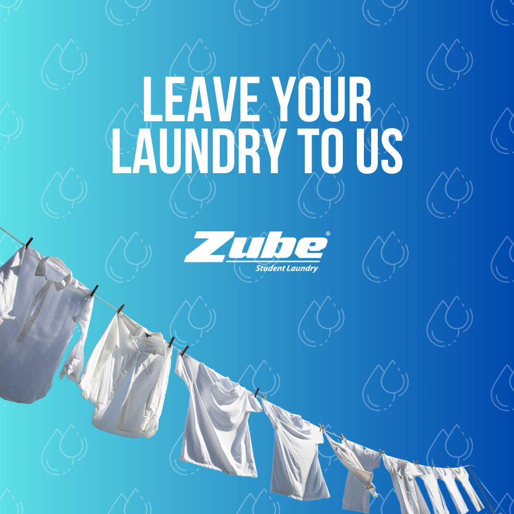 ZubeSLaundry's tweet photo. Forget the laundry stress and leave it to us at Zube – Student Laundry! 🧺✨ We take care of your clothes so you can focus on what really matters – studying, relaxing, and enjoying student life! Affordable, reliable, and hassle-free laundry service delivered to your door. https://t.co/M7AV5cq6pf