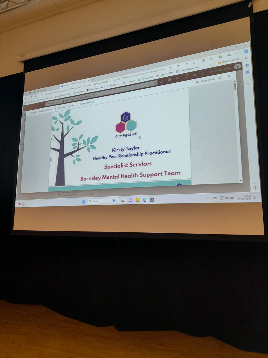 CompassBeMHST's tweet image. Compass Be joined Y7 at @Netherwood_Acad this morning for their assembly discussing peer relationships! A full year group reflecting on forming new friendships, peer pressure situations &amp;amp; finding the right suportive peer group where they can be themselves. 

#schooltransition