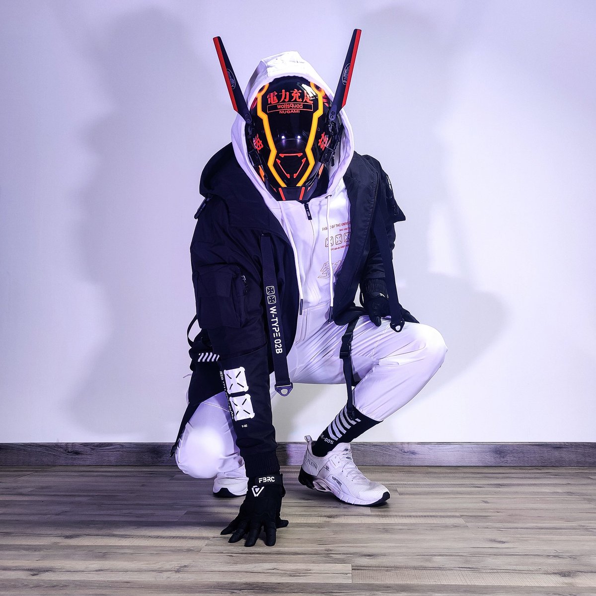 sonyfurry's tweet photo. Teckwear japan drone Cosplay !! Cyber drone !

#cosplay #furryart #fur #furryfandom #fursuitdog #japanstyle #fursuit #FURRY #furryartist #teckwear #fabrikofunivers , #Nike https://t.co/TSK1DUWQ6e