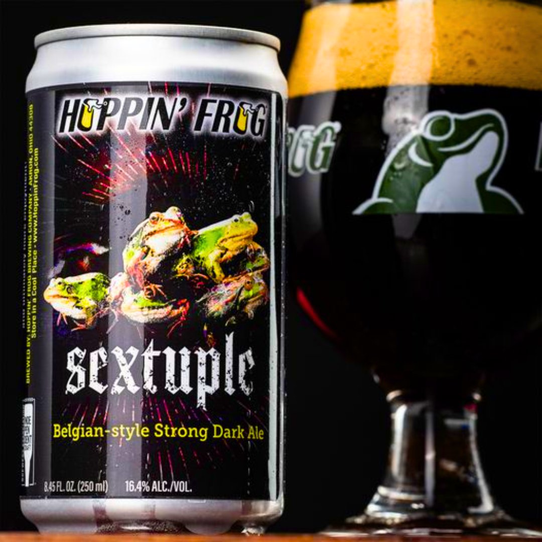 LeftFieldBeer's tweet photo. #HoppinFrogBrewery
Sextuple
16.4% Belgian Quadrupel
#Untappd: 4.21

A super-charged Belgian Quadrupel that’s malty sweet, and brown in colour with signature richness and complexity

https://t.co/IkKEMdWm5h

#CraftBeer #Beer #BeeroClock #LeftFieldBeer https://t.co/i1bfZuX0wg