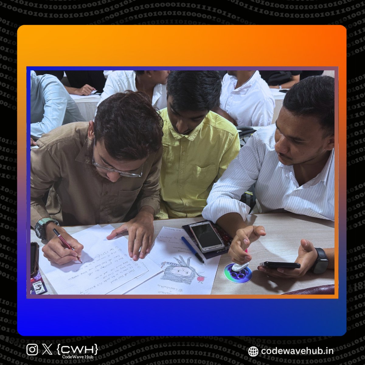 codewavehub's tweet image. The Open Session 2.0: Code Retreat by CodeWave Hub! 🌐

Problem-solving, quizzes, open mic &amp;amp; fun! 👨🏻‍💻👩🏻‍💻

 Thanks @GithubEducation &amp;amp; @CapxCollective for facilitating the event &amp;amp; Empowering participants! 🤝

#CodeWaveHub #TechEvent #lordsinstitue #TechCommunity
#Innovation