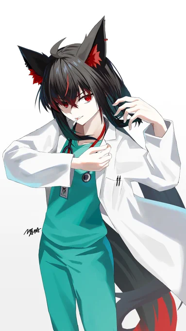 #holoGTA #絵フブキ 黒上フブキ「急患?運べ」 