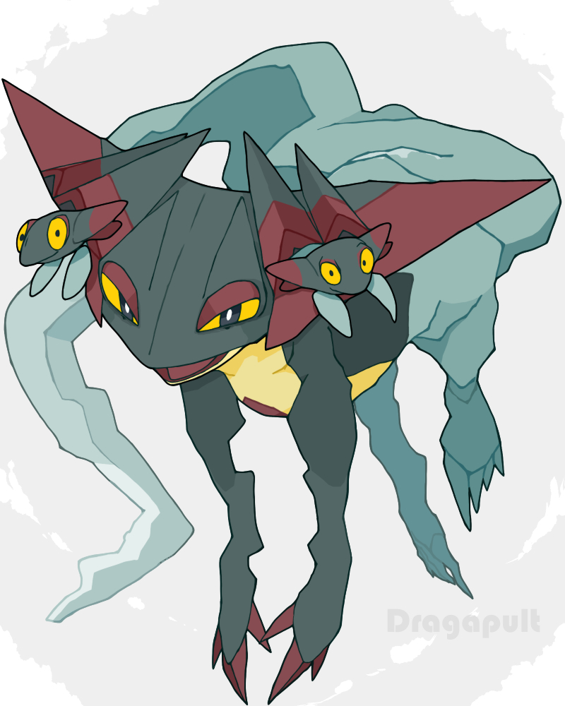 ポケモンイラスト #ドラパルト