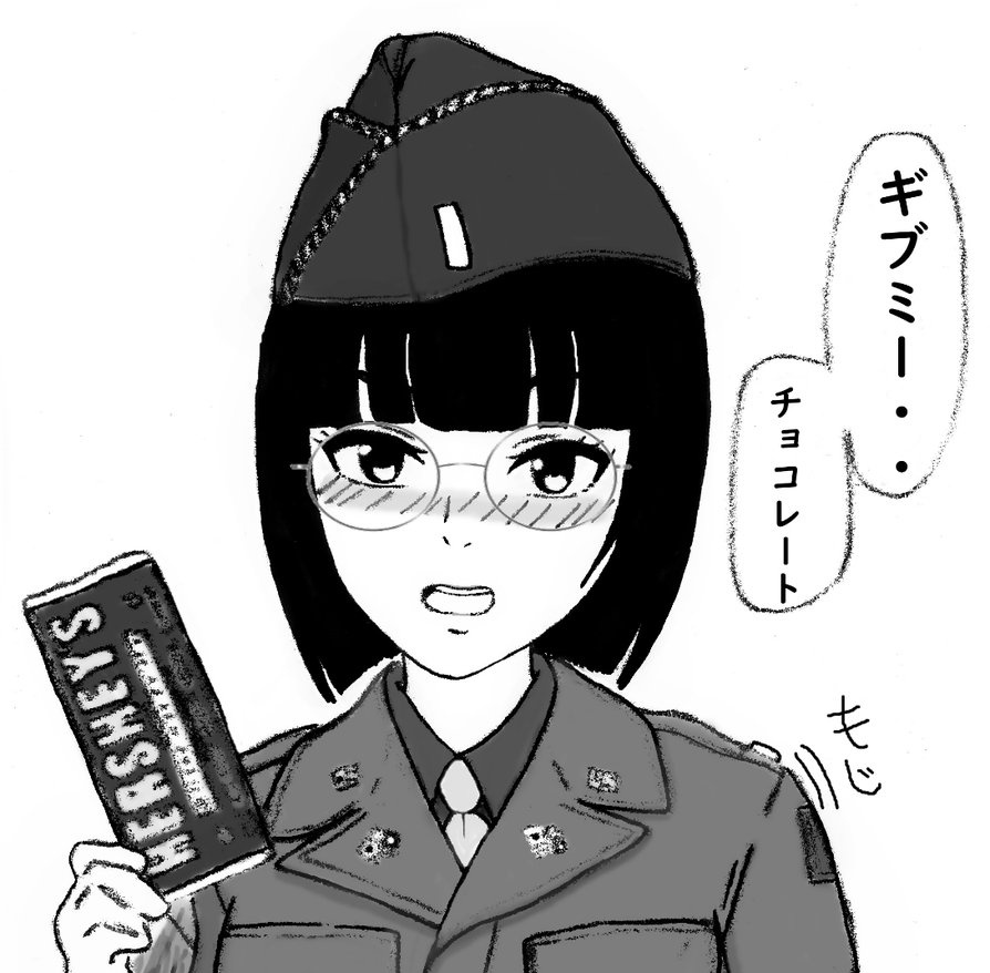 カクカクギャリソンキャップ
と
丸みがあるギャリソンキャップ 