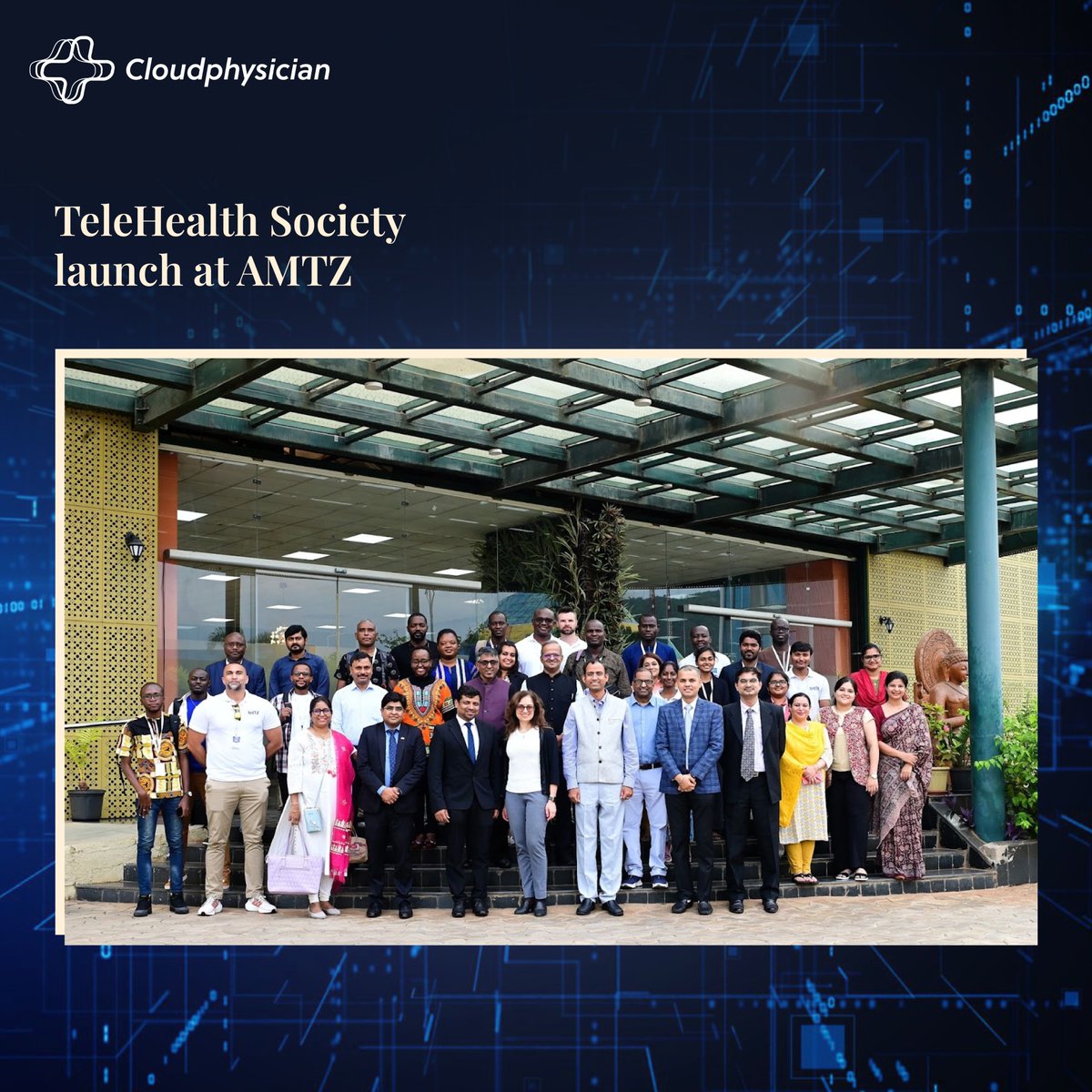 Cloudphysician is leading the way in telehealth innovation! 🏥🚀

Our experts presented at the launch of the TeleHealth Society at AMTZ, highlighting the importance of partnering with domain experts for impactful public health solutions.

#telehealth #innovation #healthcare