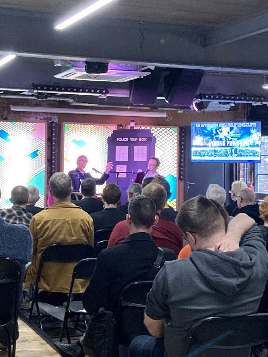 SJBWho77's tweet photo. Huge thank you to everyone who came to see The Gothic Tales yesterday. So many faces old and new… but all smiling! That is why I do it ♥️😊
Philip had a wonderful time too. He absolutely loves coming to Leeds!
We WILL be back #who77 https://t.co/BkJhImU5bv
