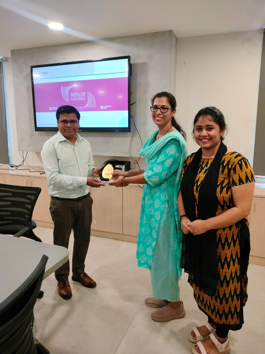 IKP_SciencePark's tweet photo. Manish Kumar Sr. Manager at @IkpPrime, led the “IP Awareness: Tech Commercialization” workshop at Malla Reddy Institute of Dental Sciences &amp; Malla Reddy Hospital. At the @IndiaDST sponsored Women Entrepreneurship Programme, he shared expert insights to empower #WomenEntrepreneurs https://t.co/XUvpOiGVwm