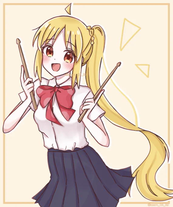 #三連休はフォロワーが増えるらしい2024年は結束バンド全員の誕生日絵描きました!文字無しまとめ#ぼっち·ざ·ろっく 