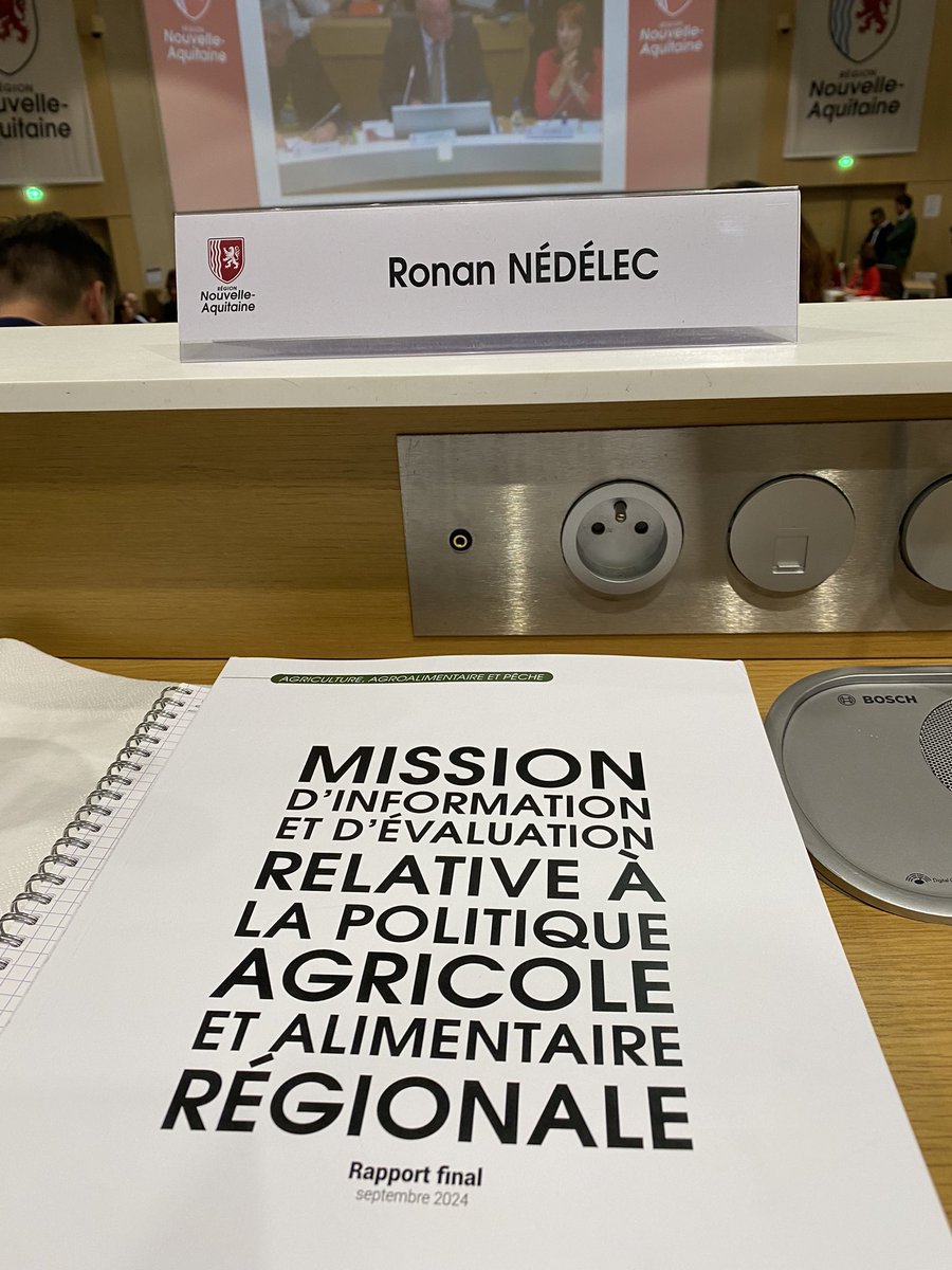 Séance plénière consacrée à la mission d’évaluation de la politique agricole régionale.
Cette mission a été demandée par le groupe LR et a été présidée par notre collègue <a href="/PascalCOSTE/">Pascal Coste</a>.
L’agriculture est au cœur de nos priorités.