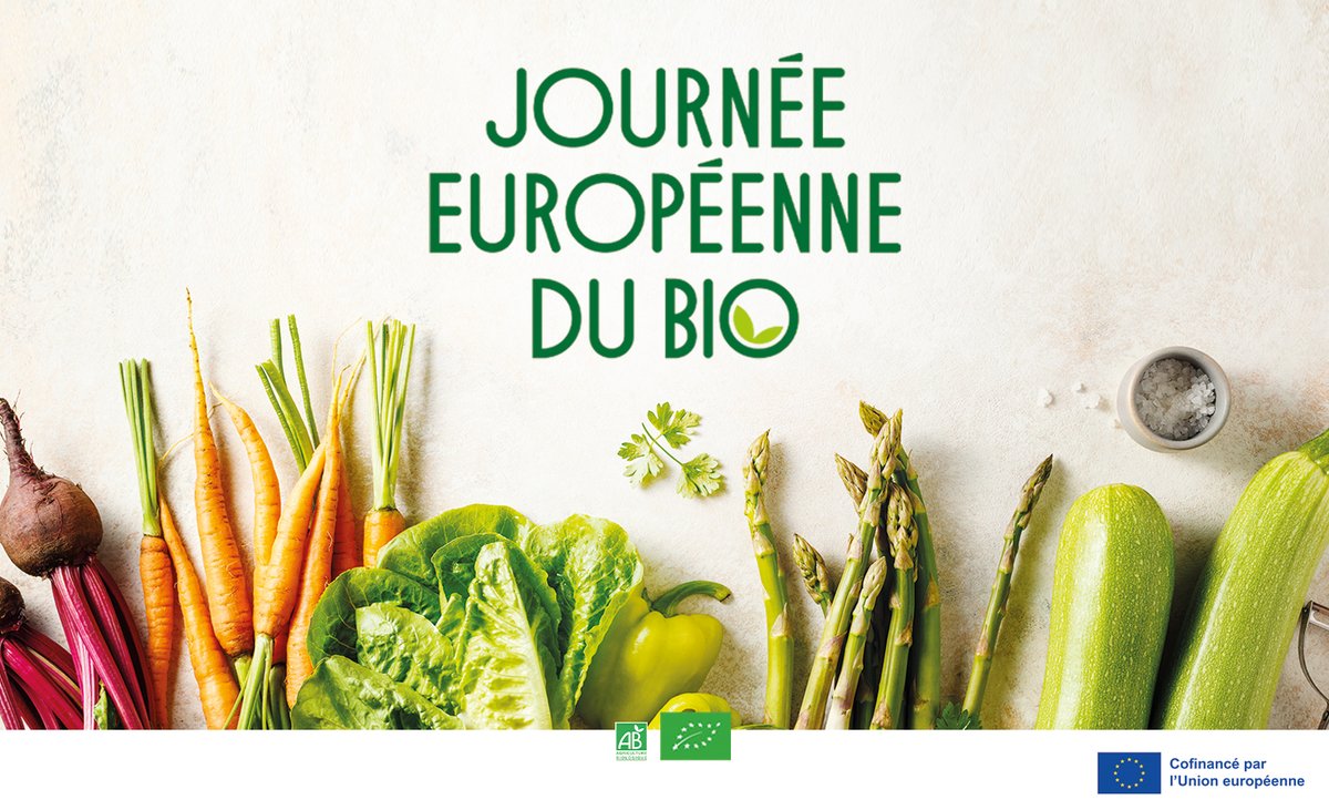 Interfel's tweet image. 🍎🥕Aujourd’hui c’est la Journée européenne du #Bio !
 
C&apos;est l&apos;occasion de (re)découvrir les saveurs du bio et d’explorer des #recettes créatives pour intégrer plus de #Fruits et #Légumes bio dans nos repas   !
 
🇪🇺#EnjoyItsFromEurope #PrenezEnMainLaBio