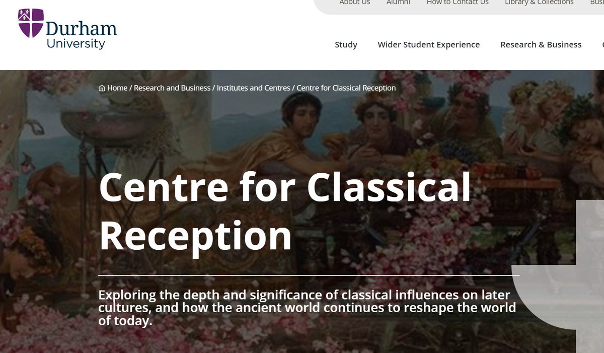 Blog reporting on the results of the Inaugural Durham Prize in Classical Reception, won by Nebo Todorovic. The prize is organised by the Durham Centre for Classical Reception. edithorial.blogspot.com/2024/09/inaugu… 
<a href="/Durham_DCCR/">Durham Centre for Classical Reception</a> <a href="/Durham_Classics/">Durham Classics and Ancient History</a> <a href="/durham_uni/">Durham University</a> <a href="/buondibuondi1/">Nebojša Todorović</a>