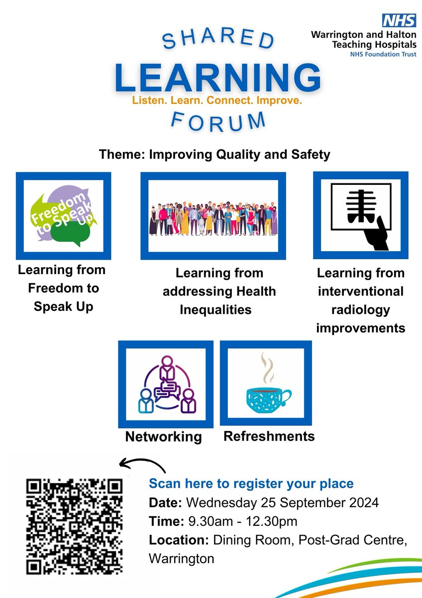 ⏰2 days to go until the #SLFWHH⏰We can't wait to hear from WHH staff about the fantastic work they have been doing across the Trust &amp; celebrating successes, presenting the Clinical Audit Award of Excellence &amp; the Evidence into Practice Award. Book here: bit.ly/4falXY7