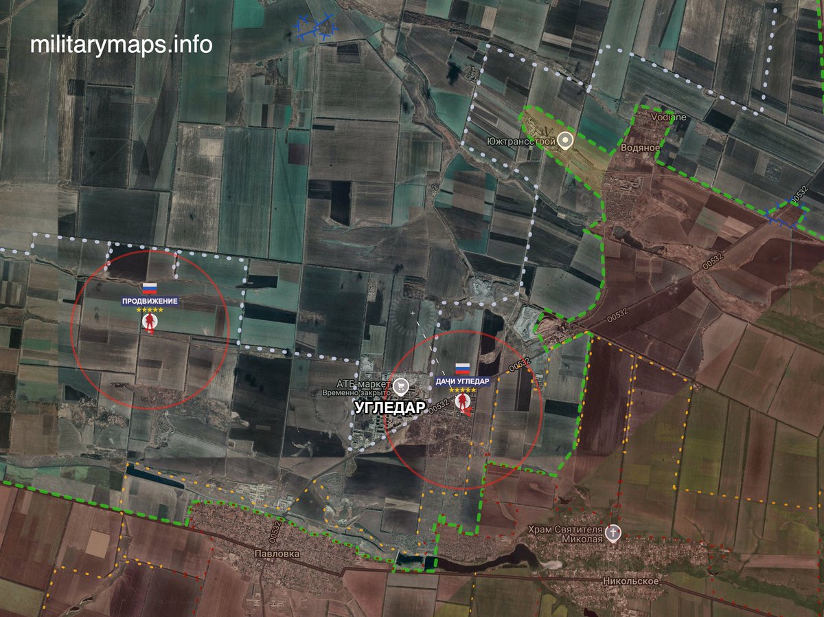 ￼❗️Угледар ★ Судя по последним данным обстановки, Угледар очень скоро перейдёт под контроль РОССИИ

геолокация ★ @militarymaps.info
￼📌 militaryMaps.info/mark/id771938
￼🌐 militaryMaps.info/?lat=47.792414…