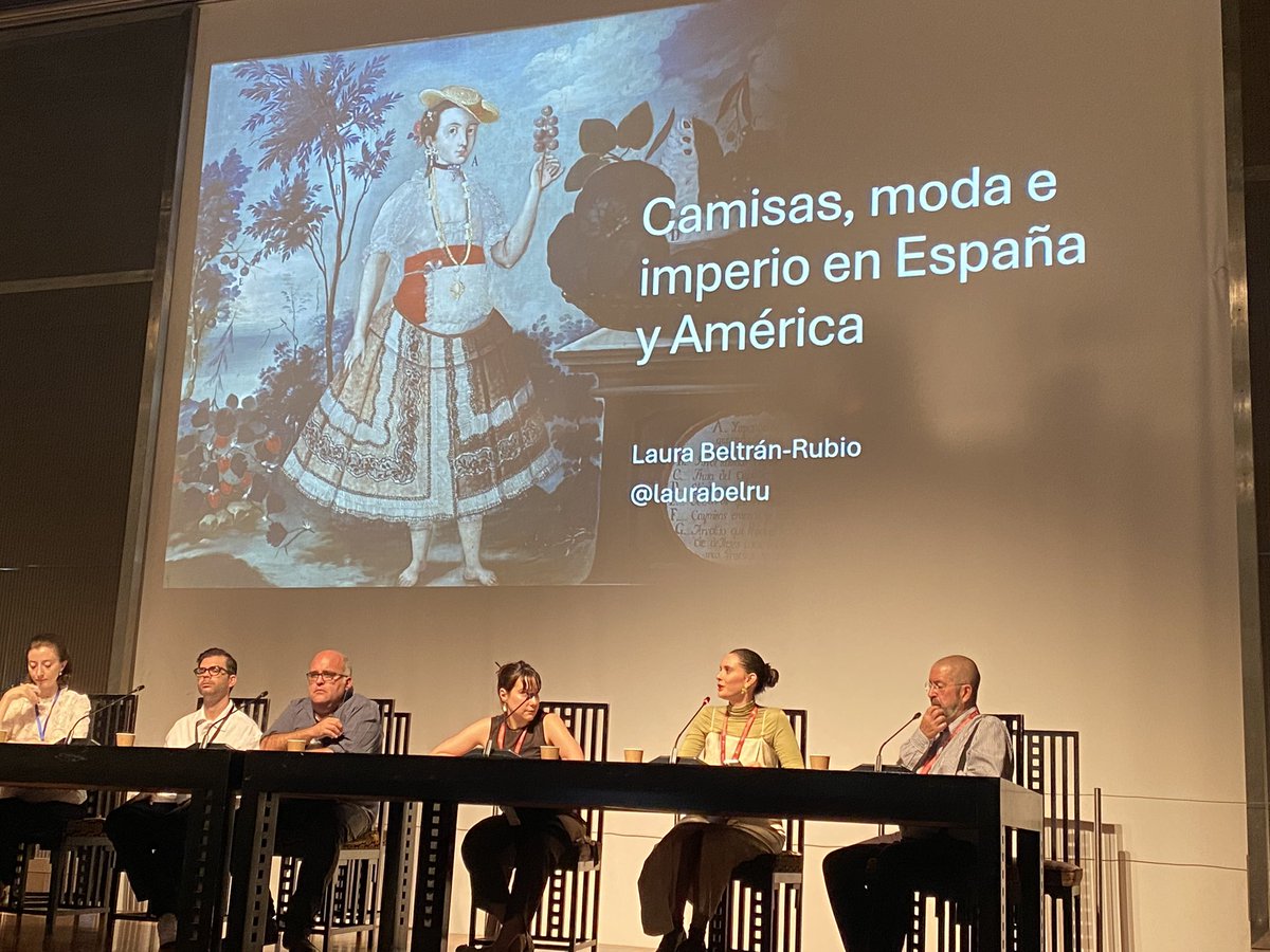 Dr Elisabeth Gernerd (@egernerd) on Twitter photo Had the pleasure of being not one, but two <a href="/dmuleicester/">dmuleicester</a> lectures in Design Cultures invited to speak at #congresomoda18 <a href="/MuseodelTraje/">Museo del Traje, Madrid</a> and <a href="/museodelprado/">Museo del Prado</a> #fashionhistory #dresshistory #18thCentury Had the pleasure of being not one, but two <a href="/dmuleicester/">dmuleicester</a> lectures in Design Cultures invited to speak at #congresomoda18 <a href="/MuseodelTraje/">Museo del Traje, Madrid</a> and <a href="/museodelprado/">Museo del Prado</a> #fashionhistory #dresshistory #18thCentury
