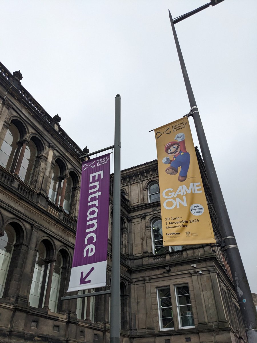 NewbattleCDT's tweet photo. @NtlMuseumsScot great trip today for our senior games development class #aimhigher #playmatters https://t.co/RVBeMeUirL