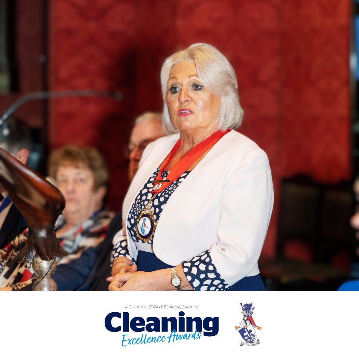 Lorraine Larman, Master of the WCEC is pleased to be a speaker representing the
Environmental Cleaners at the Cleaning Excellence Conference in December 2024.

#WCEC #EnvCleaners #Conferences #CleaningIndustry #cleaningexcellenceawards
