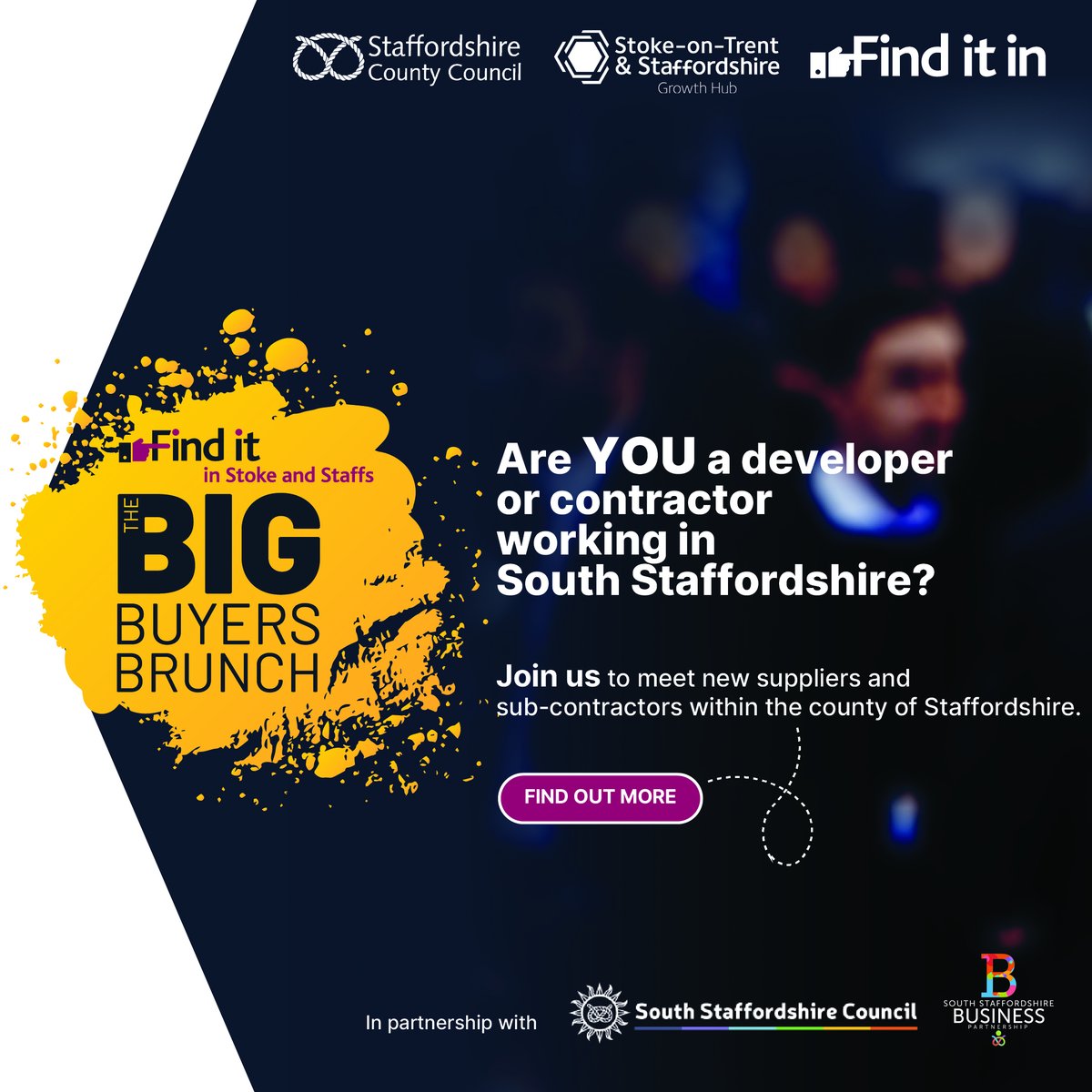 Looking for a FREE event to help you connect with local suppliers? Join us on 25th September at the Moat House, Acton Trussell for a great networking opportunity. 👥

Contact Claire at 📧 claire@finditin.co.uk for further details.

Book your place now: bit.ly/4d9Z2Kk