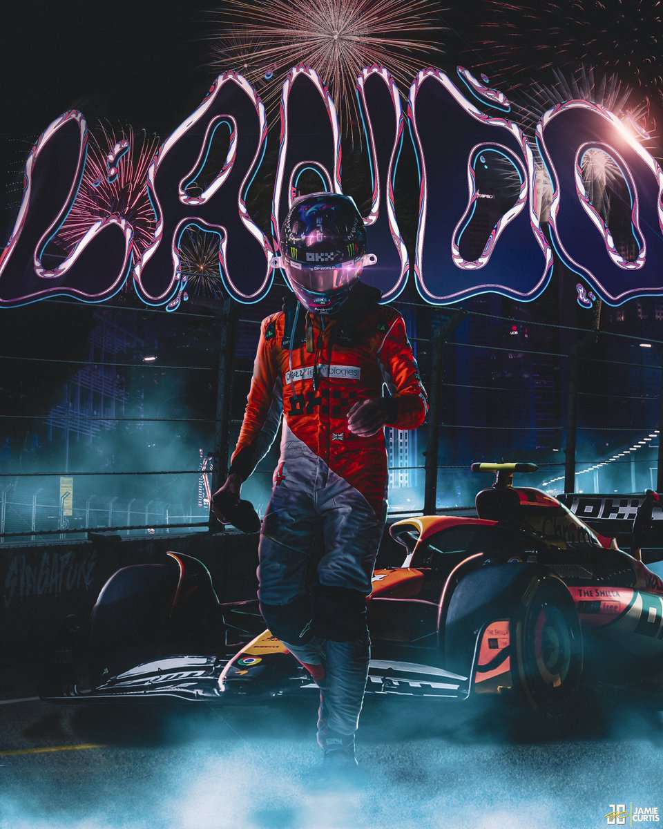 Slick like oil

Lando Norris - Singapore GP ‘24 Winner