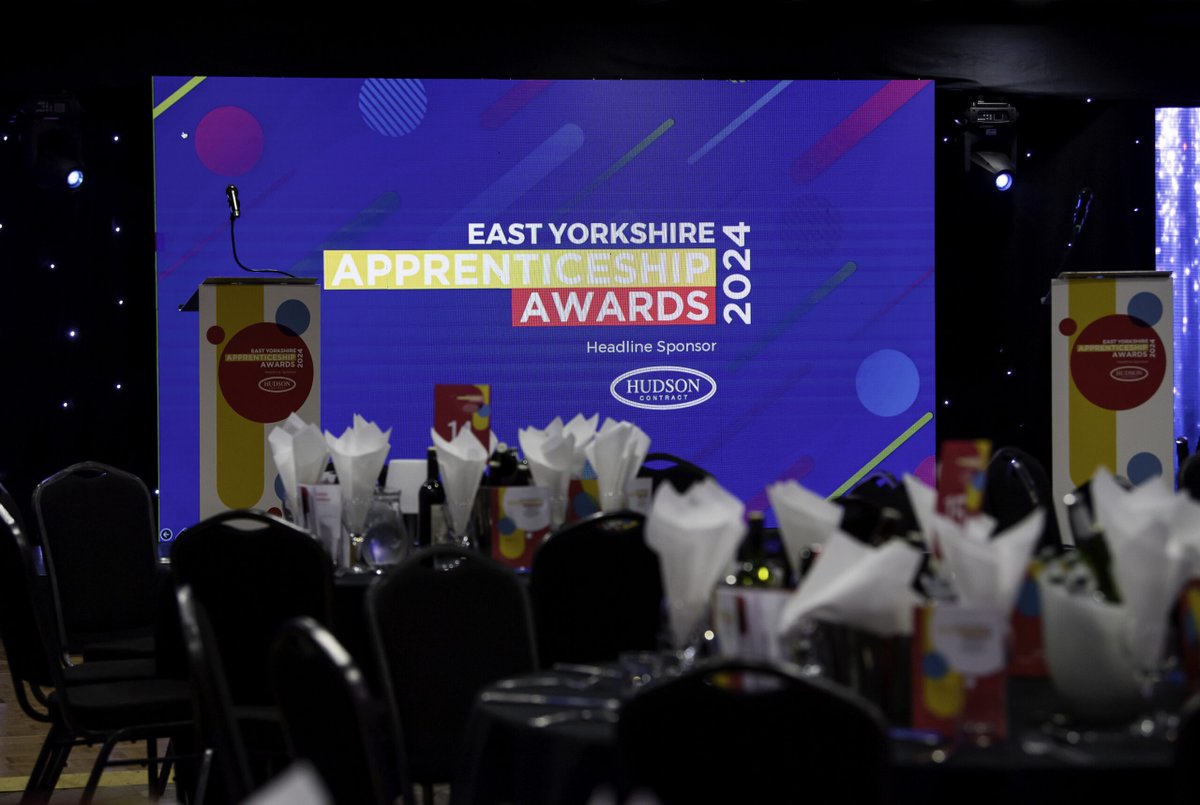 #ERDL Trish Dalby attended East Yorkshire #Apprenticeships Awards, congratulations to all those involved, <a href="/Apprenticeships/">Apprenticeships</a> are a valuable way of learning life skills - thank you <a href="/HudsonContract/">Hudson Contract</a> for supporting event #EastRiding #Hull #ERLordLieutenant #SkillsForLife
