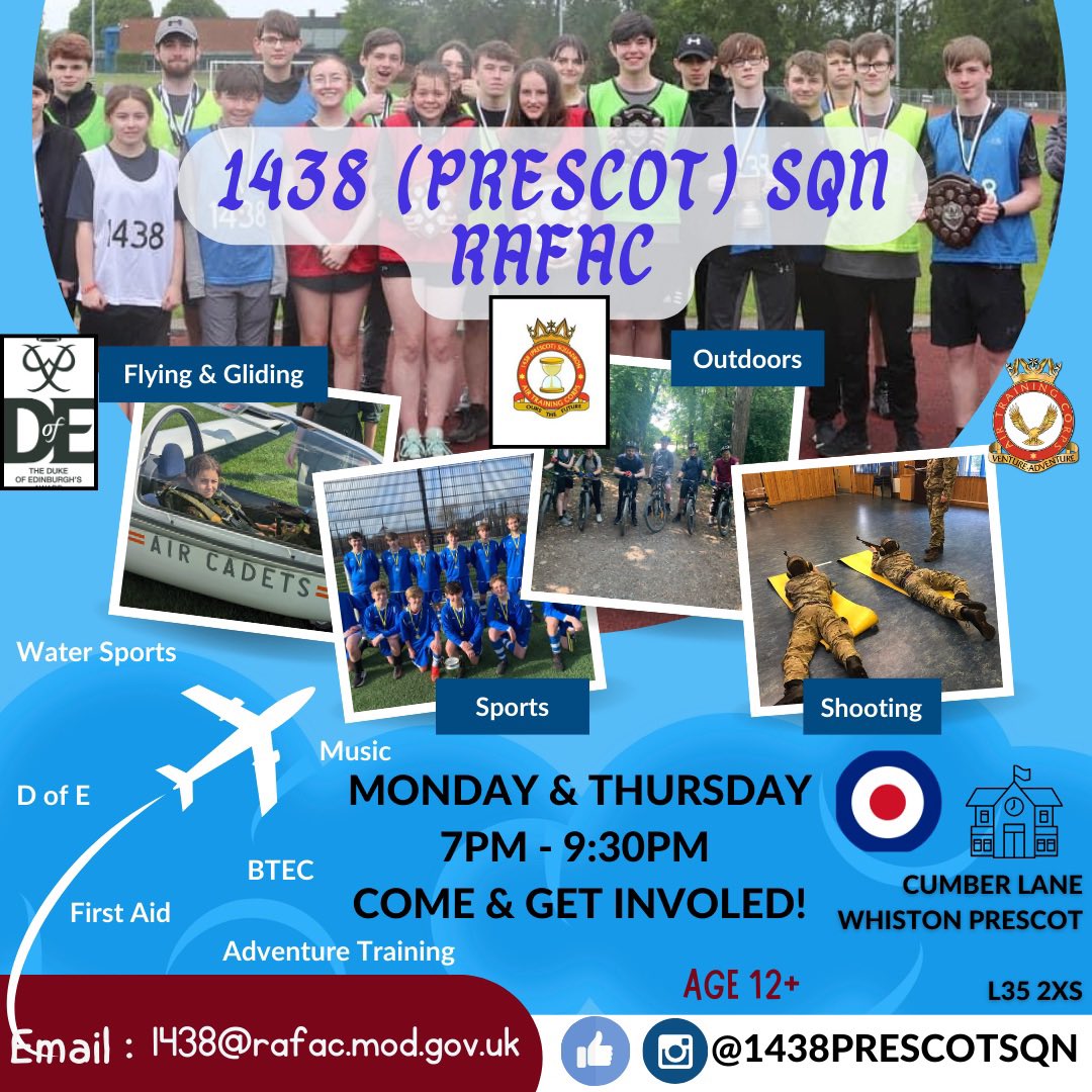 Recruiting Now!
Come along tonight. 
<a href="/KnowsleyCouncil/">Knowsley Council</a> 
<a href="/lpoolcouncil/">Liverpool City Council</a> 
<a href="/PrescotOnline/">Prescot Online</a>