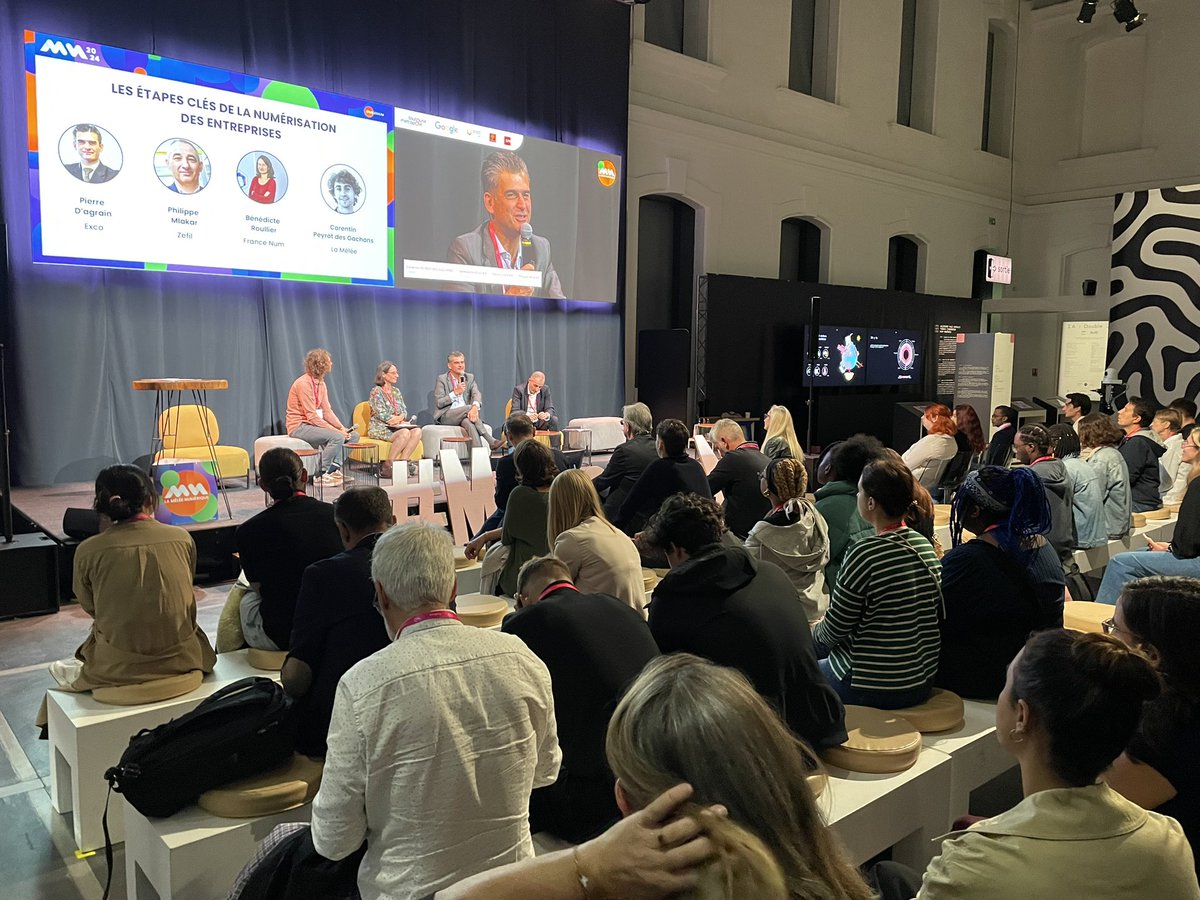Les étapes clés de la numérisation des Entreprises #melenum 
En direct et en stream sur YouTube ! 🔴
<a href="/francenumfr/">France Num 📲 TPE PME : Passez au numérique</a> <a href="/ZefilT/">Zefil</a> <a href="/Exco_France/">EXCO</a>