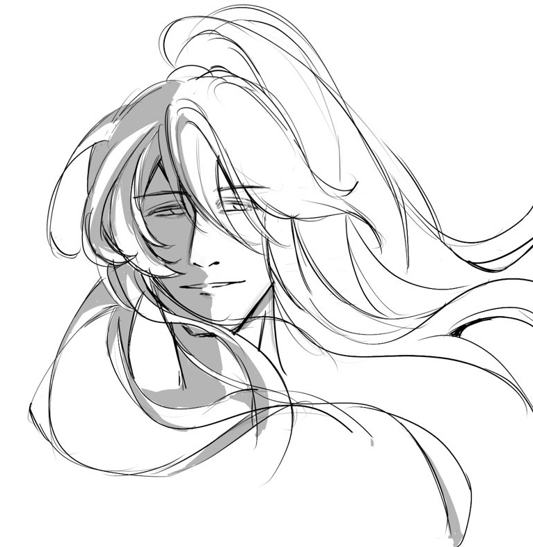 anzu8979363's tweet image. らくがき
#神威がくぽ 
#gackpoid