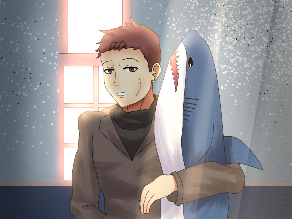 crazy4videogame's tweet photo. << So, have you found a Blahaj to cuddle yet... buddy? >>
Not a crossover I expected but I guess whoever runs the r/BLAHAJ subreddit is an ace combat fan seeing the sub description. Pixy with a Blahaj. Drawing a dude for once.
#ACECOMBAT #ace_combat #エースコンバット #Blahaj https://t.co/D1CfJVj2dA