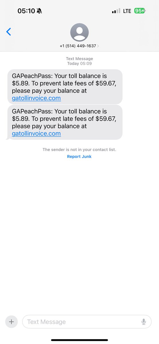 deerslayer_1990's tweet photo. @ACCPD Beware of scam! https://t.co/iCKhE3KSY5