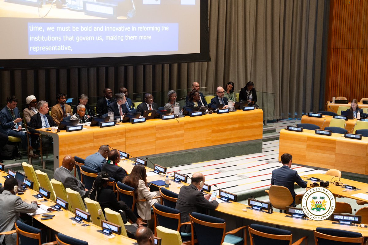 I co-chaired the interactive dialogue 2 of THE SUMMIT OF THE FUTURE on: "Enhancing Multilateralism for International Peace and Security”.

Our world is faced with extraordinary challenges for which we require  collective action and meaningful multilateral partnerships.

It is