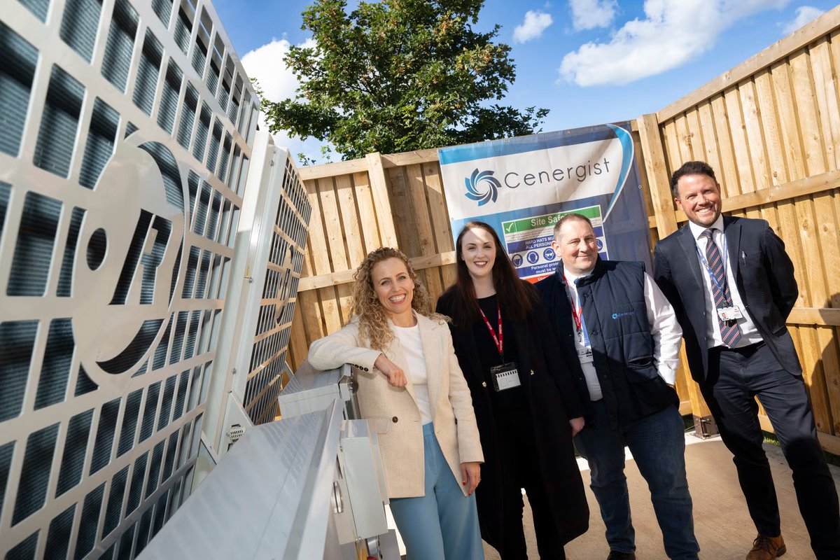 Cenergist (@cenergist) on Twitter photo Cenergist welcomed <a href="/KatieJWhite/">Katie White MP</a> MP to <a href="/BentonParkSch/">Benton Park School</a> Sixth Form to showcase the Air Source Heat Pump project with <a href="/LeedsCC_News/">Leeds Council News</a>. The heating and hot water system delivers a 77% reduction in carbon emissions. Email enquiries@cenergist.com to discuss your carbon reduction goals. Cenergist welcomed <a href="/KatieJWhite/">Katie White MP</a> MP to <a href="/BentonParkSch/">Benton Park School</a> Sixth Form to showcase the Air Source Heat Pump project with <a href="/LeedsCC_News/">Leeds Council News</a>. The heating and hot water system delivers a 77% reduction in carbon emissions. Email enquiries@cenergist.com to discuss your carbon reduction goals.